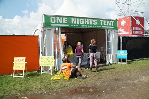 Lowlands 2014 One Nights Tent